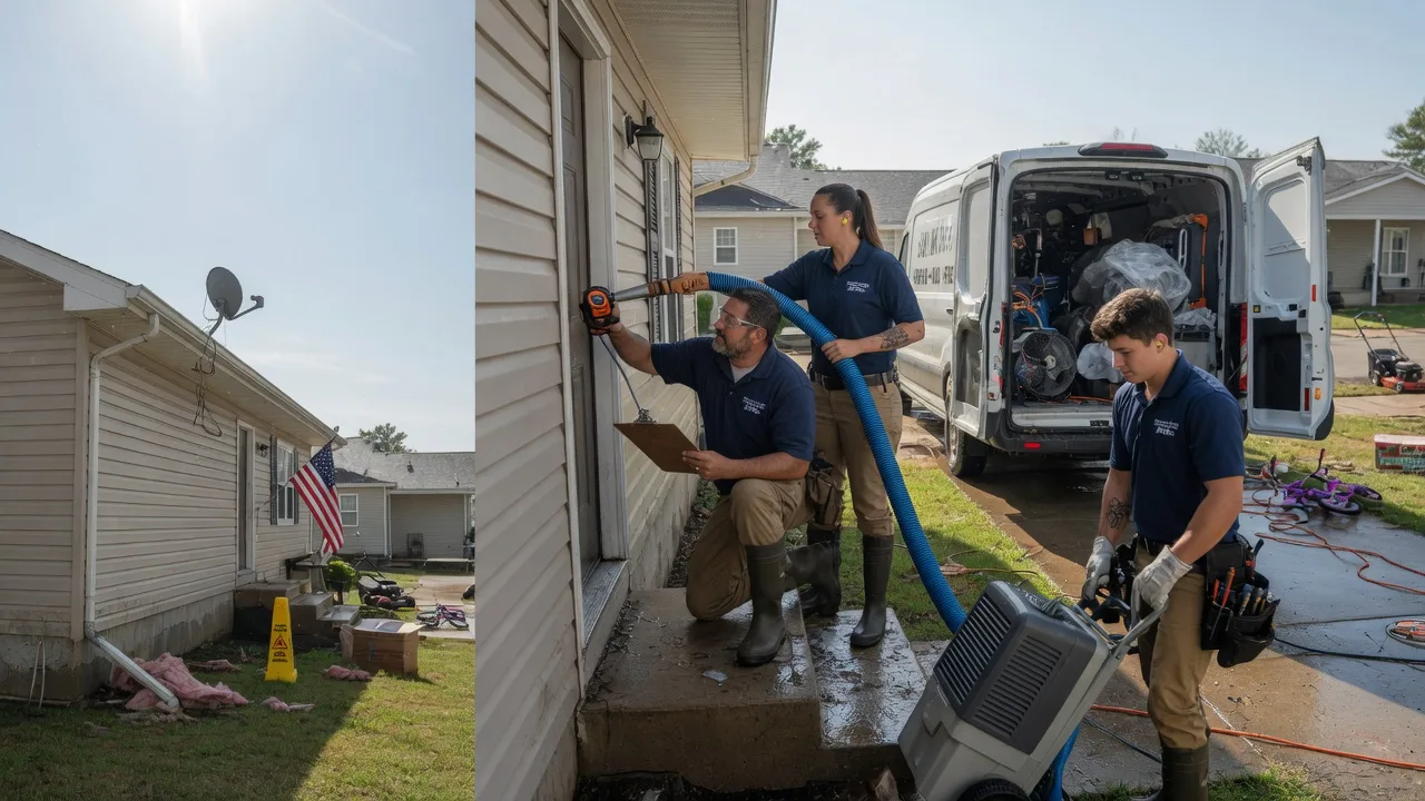 Ceiling Water Damage Restoration in Hopwood, PA near me